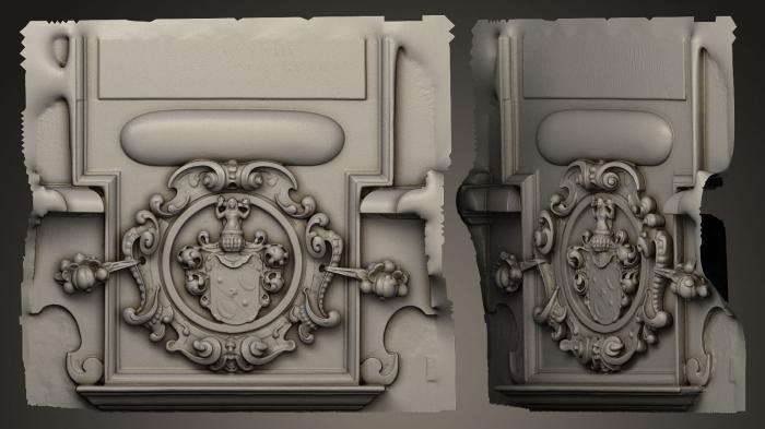 High reliefs and bas-reliefs, historical and religious (GRLFH_0030) 3D model for CNC machine